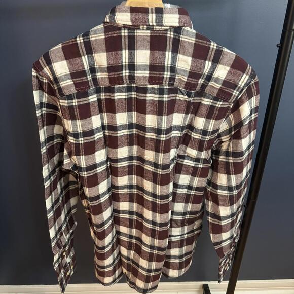 NEW! Jack & Jones Mens Button Up Flannel Shirt Medium - Picture 5 of 8